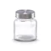 Glass Jar with metal lid per piece