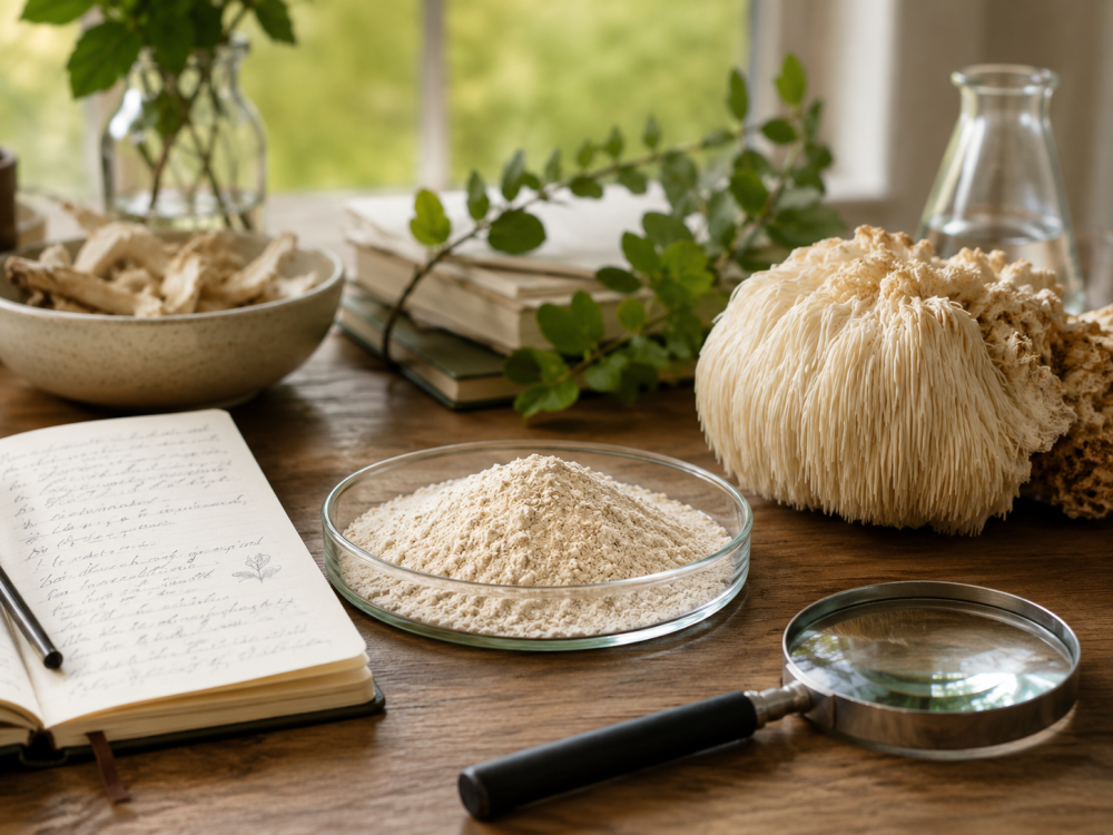 Wetenschappelijk onderzoek naar Lion's Mane (Hericium erinaceus)