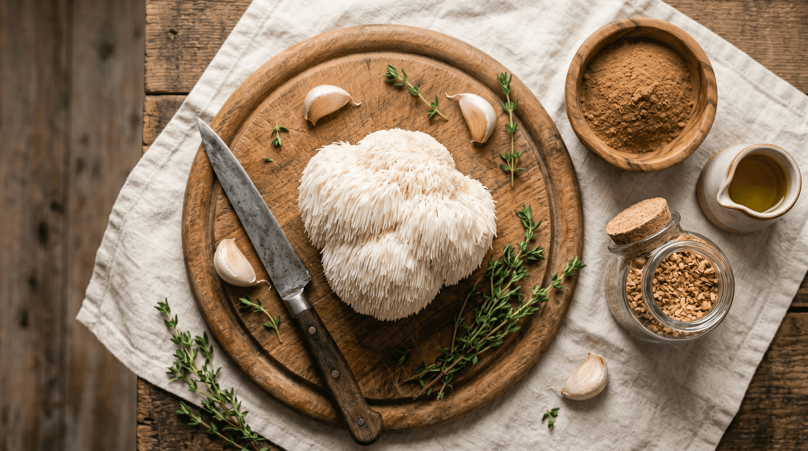 Lion's Mane recepten 
